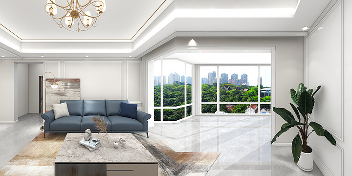 设计师梁柳清-新都香域中央地罗小姐雅居-副本-装修设计方案