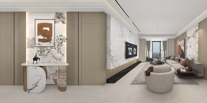 盛千硕装饰- 御花园  119㎡  3室-装修设计方案