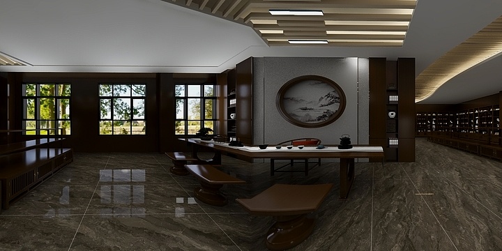 艺度空间jzjk-守信玻璃-装修设计方案