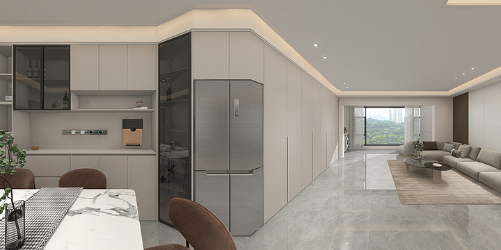 艾菲娅衣柜-建业世和府-装修设计方案