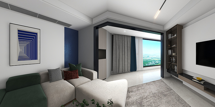 枫影啊-现代风格-装修设计方案