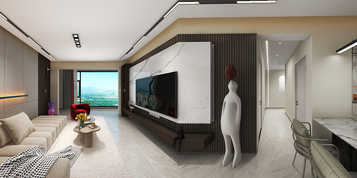 设计师277-湾田501-装修设计方案