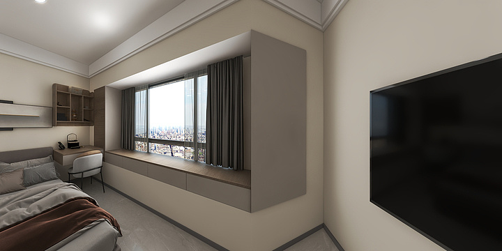 昆仑马中华-碧桂园锦绣江22#1601--装修设计方案