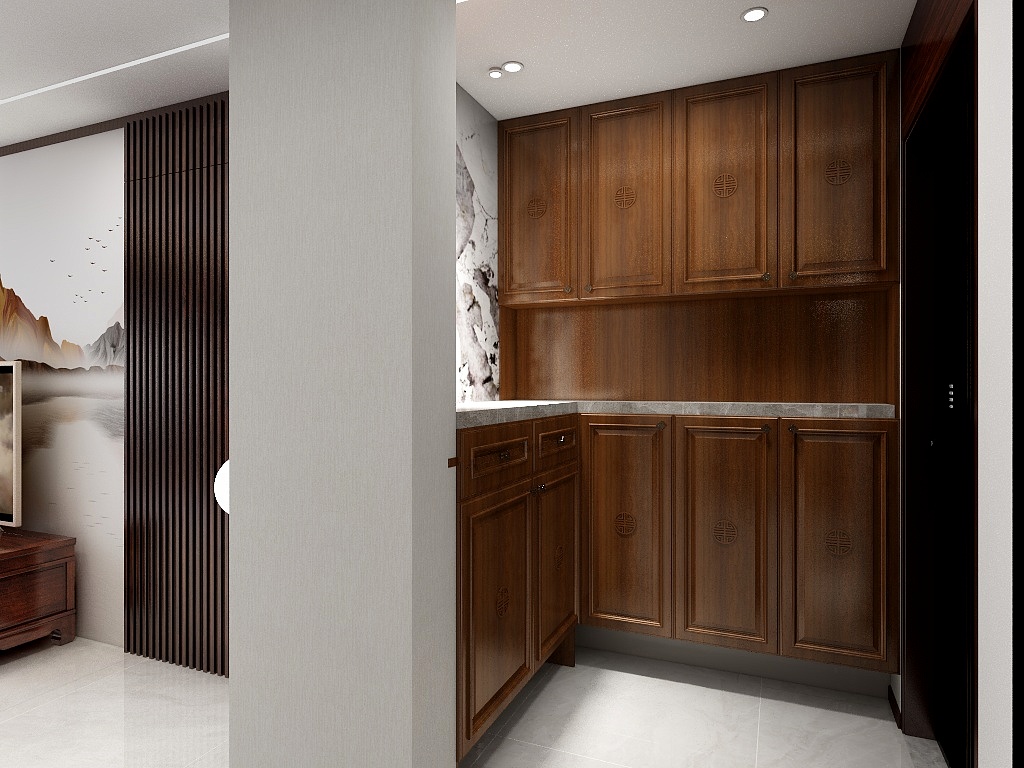 室内设计孙大圣SDS9411-恒大书院177现代中式东户-装修设计方案