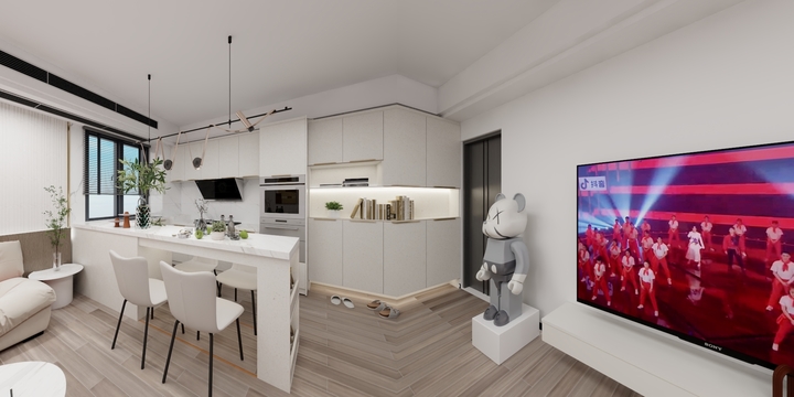 苦瓜设计ge-旭盛园1栋1梯01户型-装修设计方案