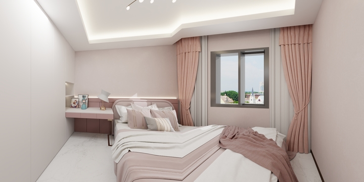 玉门室内装饰设计-中天4栋133-装修设计方案