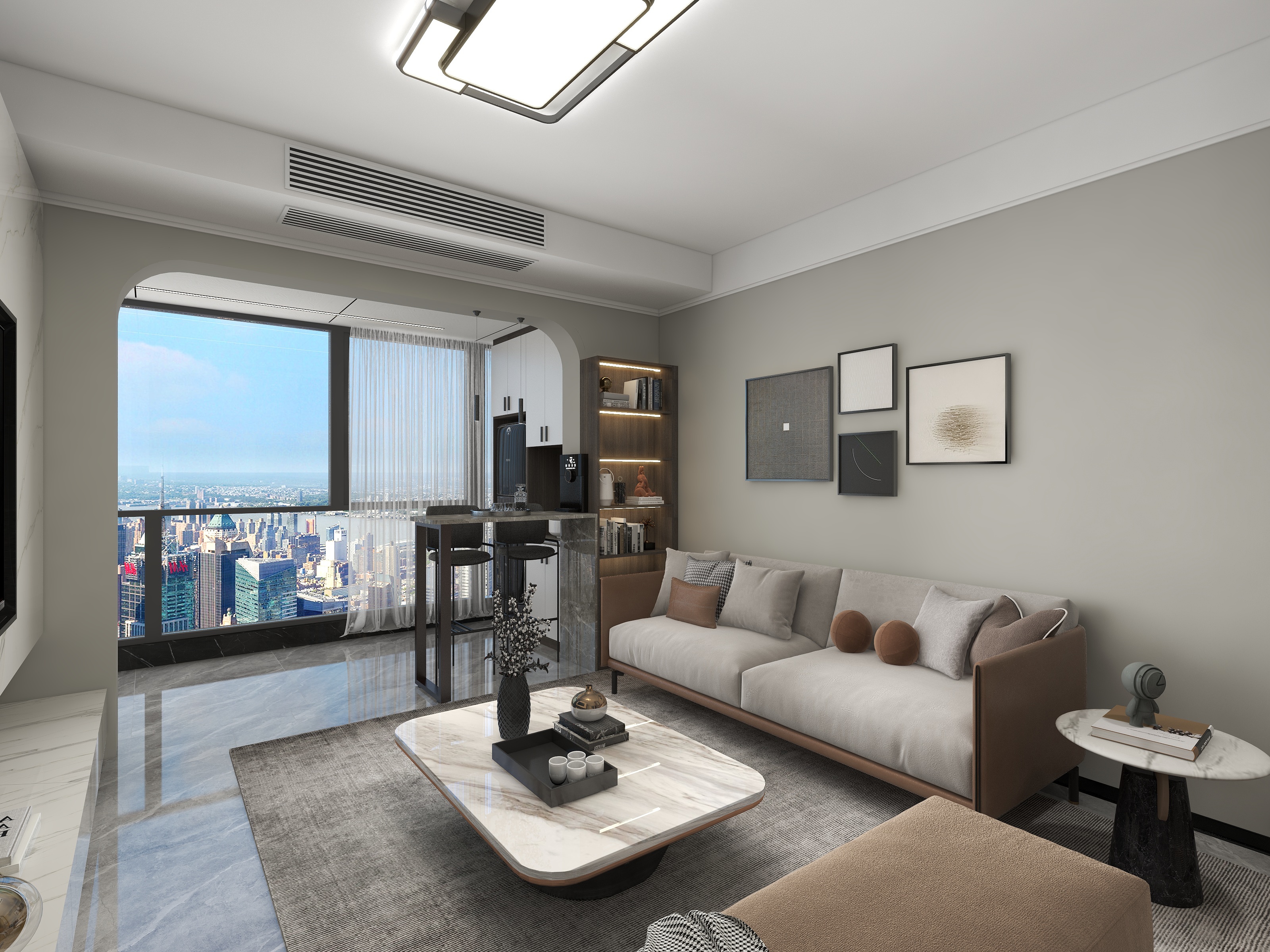 格睿装饰设计-博学苑11栋04户型-装修设计方案