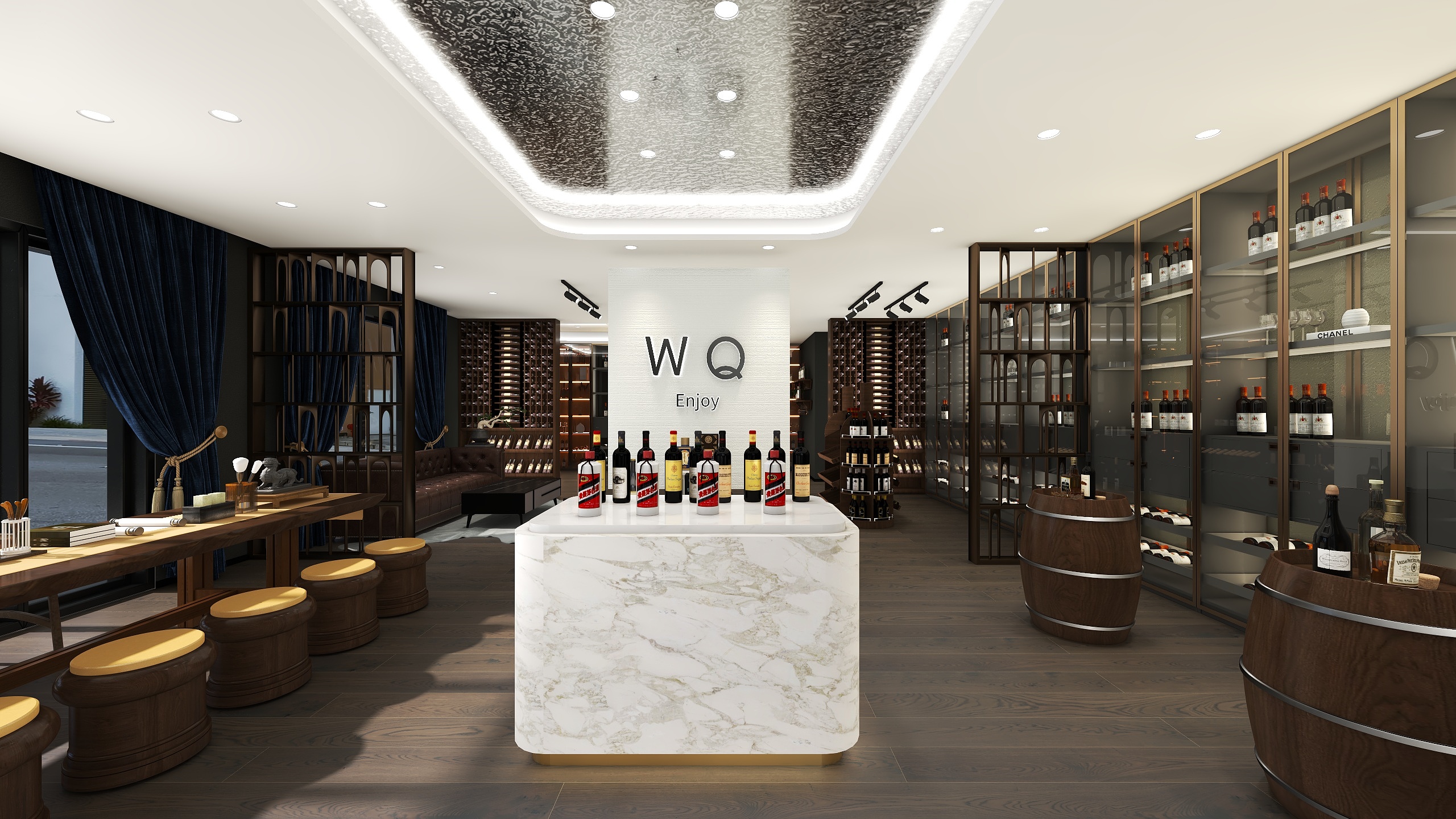 壹本創意設计装飾-酒庄-装修设计方案