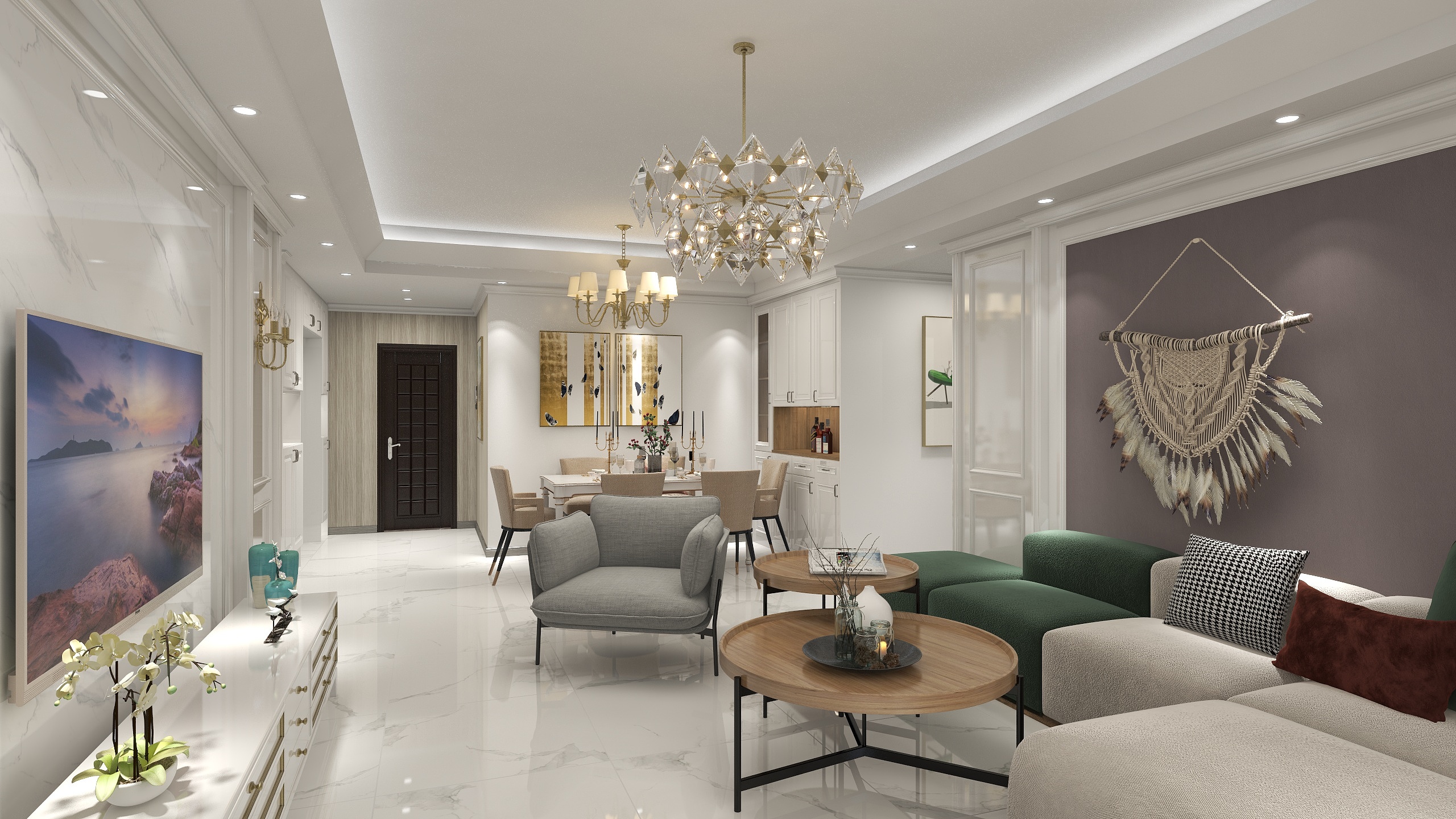 全屋家具定制邱生-恒韵府户-装修设计方案