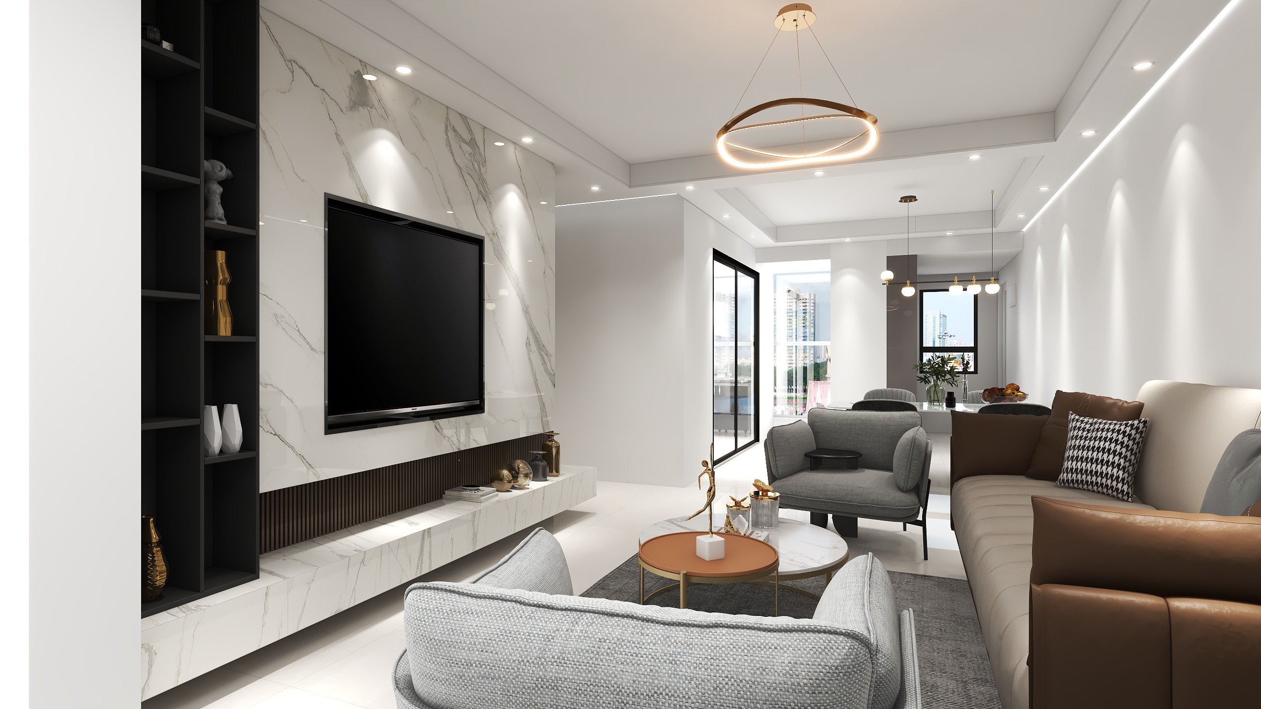 skeltou-114㎡3室-装修设计方案