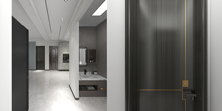 杨伸18355115789-135平 后现代-装修设计方案