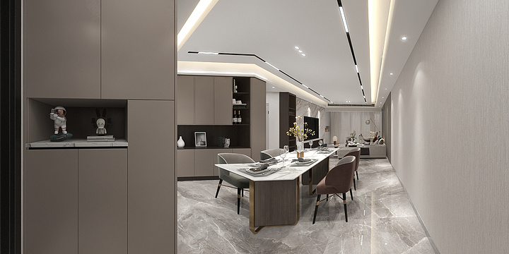 胡同-中景华府12-乙-501-装修设计方案