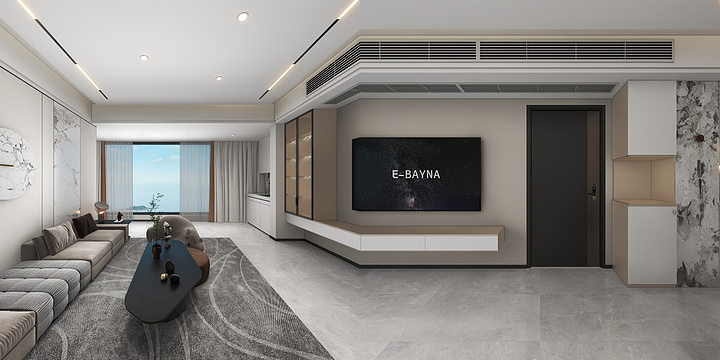 全景效果图777-一号院-装修设计方案