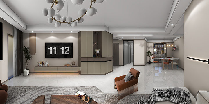 仟禧设计装饰阿浩-锦绣城-装修设计方案