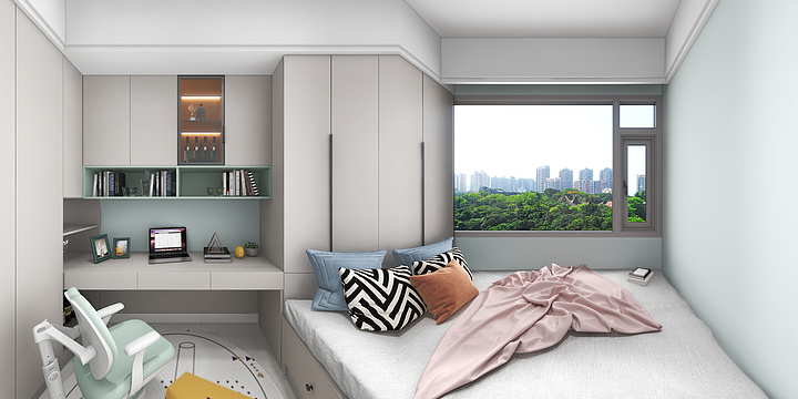 @石星星-【现代简约】馨园109㎡三居室-装修设计方案