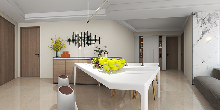 秦快作图-户型图模型1-装修设计方案