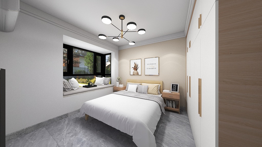 张仁青-京瀚理想城15栋102室郑美女雅居-装修设计方案