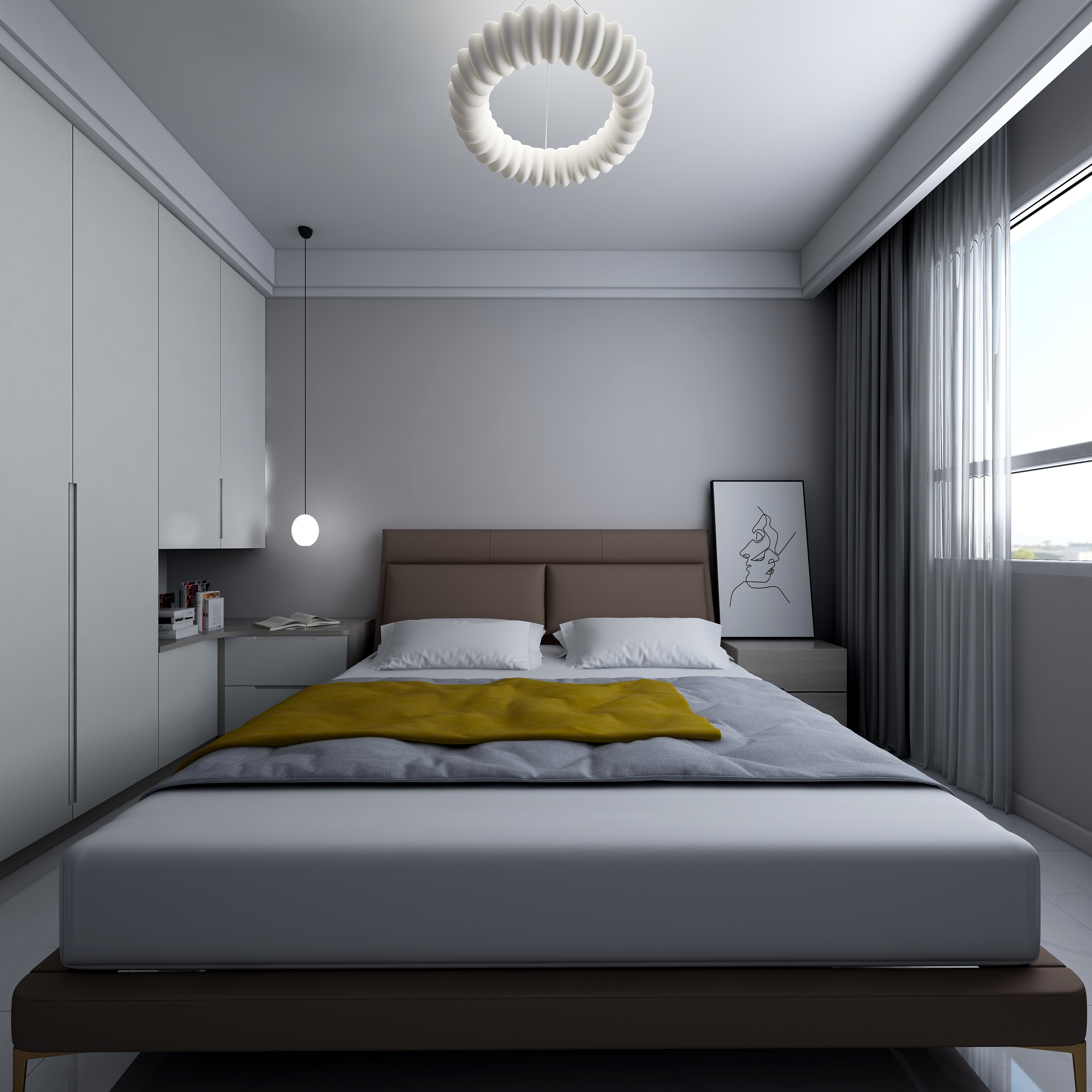 好久不见8550-逸景佲居现代简约127㎡4室-装修设计方案