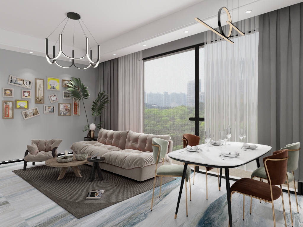 Saraby丽子-助理作业考核户型-装修设计方案