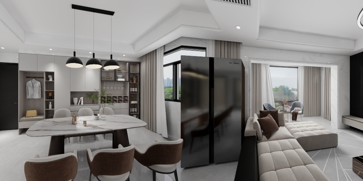 夏漠Soul-美丽缘9-1901曹老师雅居-装修设计方案