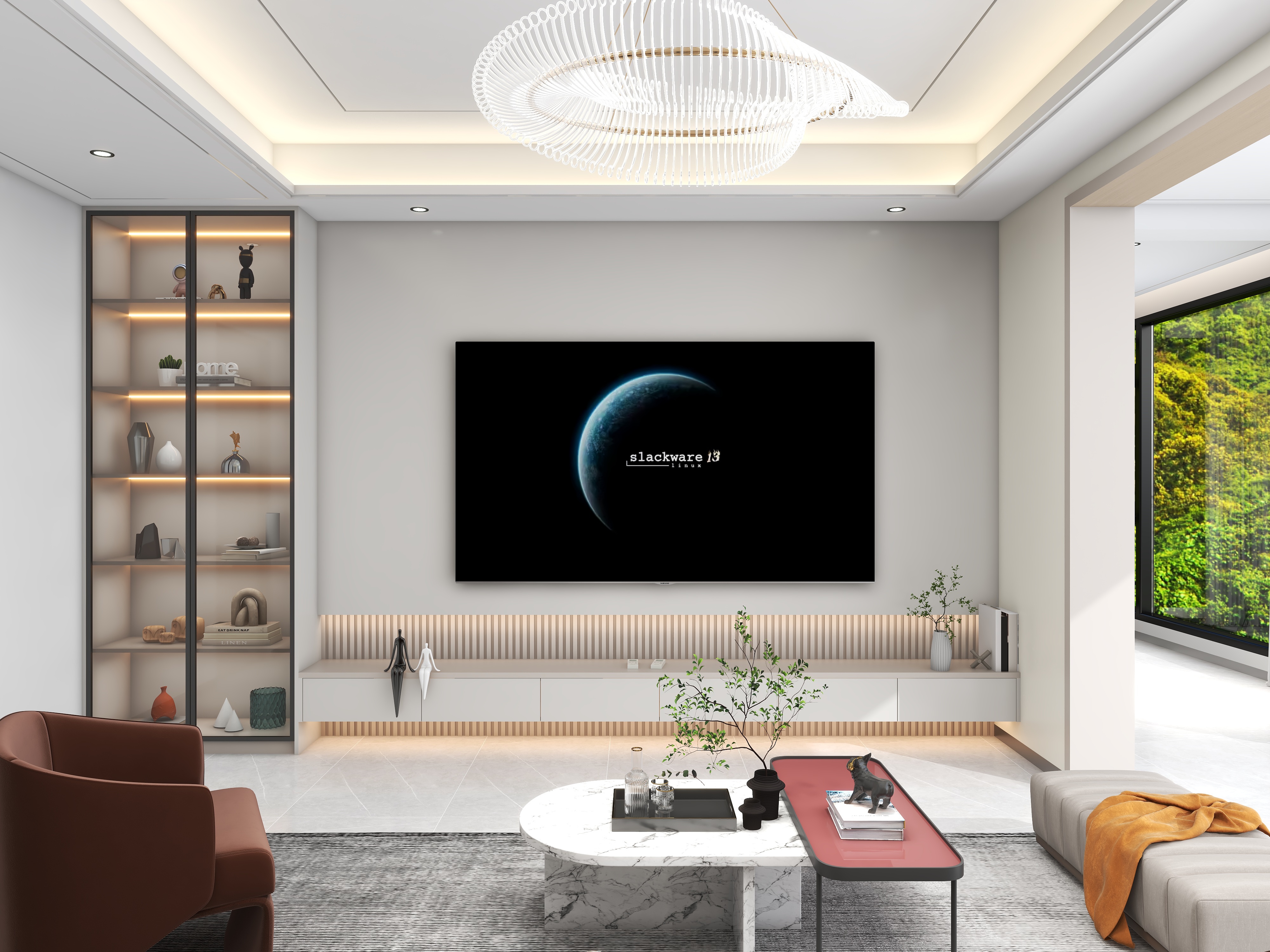 韦春勇-144平方现代-白奶油装修效果图