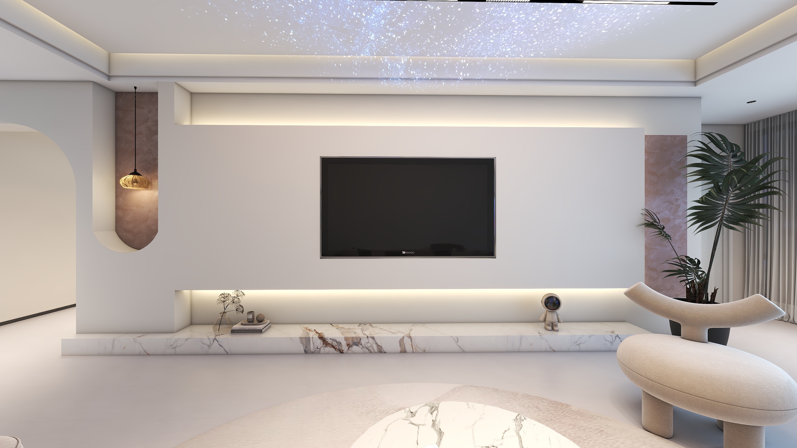 QR-Designer-「风光旖旎」     奶油风-装修设计方案