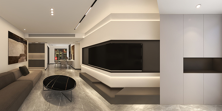 杨杰-现代风格3-20-装修设计方案