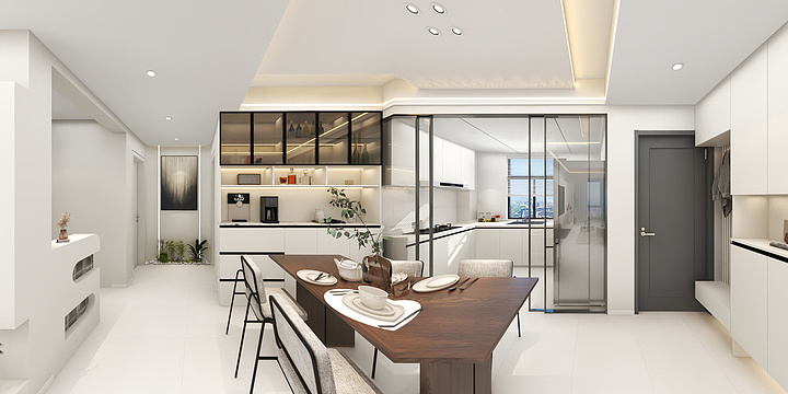 暮晓设计-108㎡3室-装修设计方案