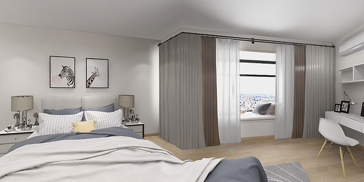 简装设计师-伊萨卡洛园一栋4单元1301-装修设计方案