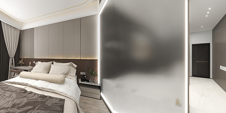 蝈蝈设计001-定陶汽车小镇客房-装修设计方案