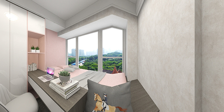 深圳市建海装饰设计工程有限公司-万丰海岸城6栋2单元3304君姐135平-装修设计方案