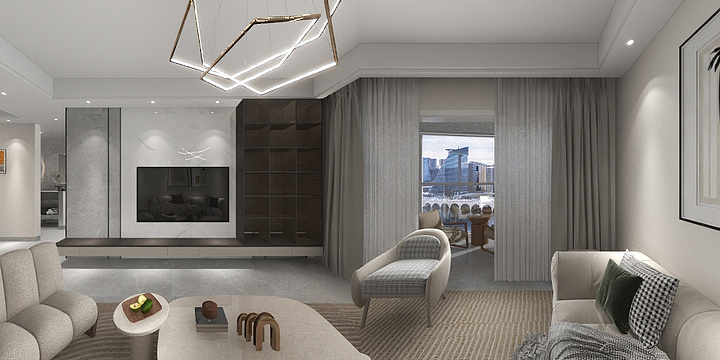 三联装饰铂尼思整装大家居-洲阳世纪城-副本-装修设计方案