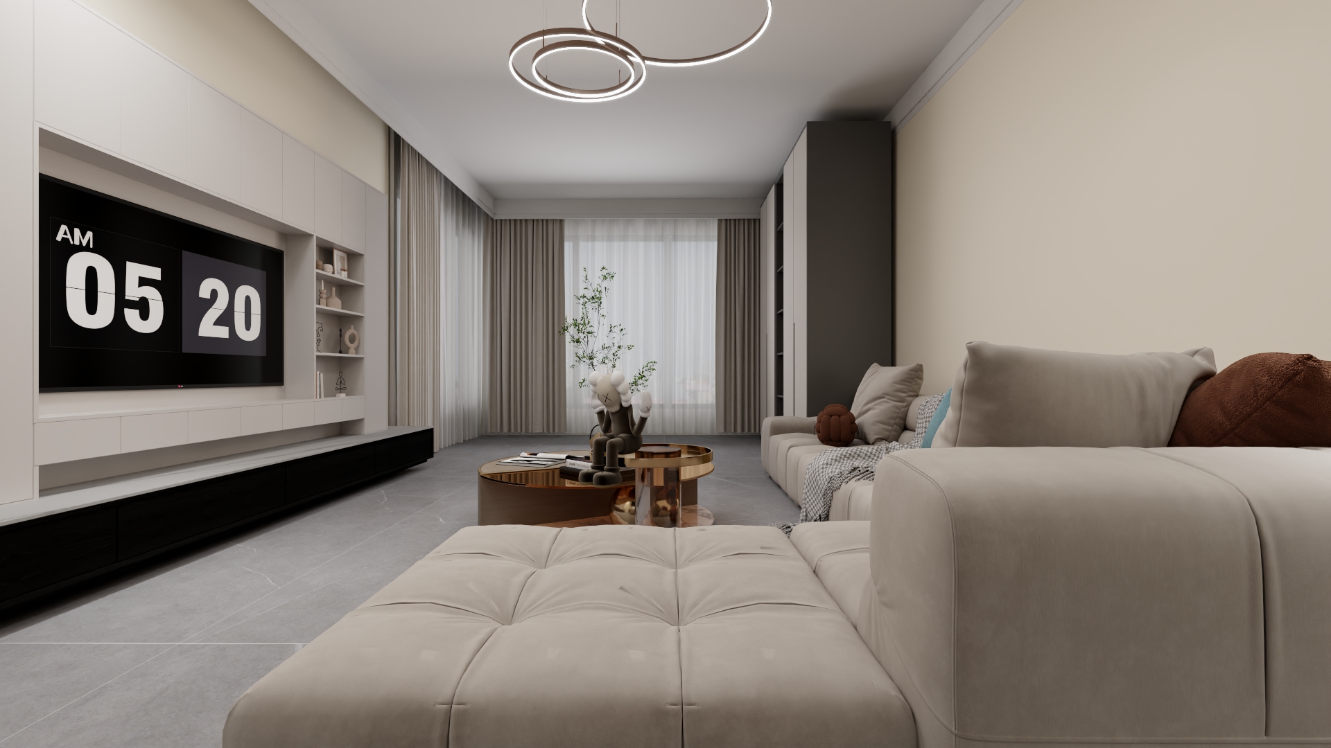 昕外无物-现代轻奢-装修设计方案