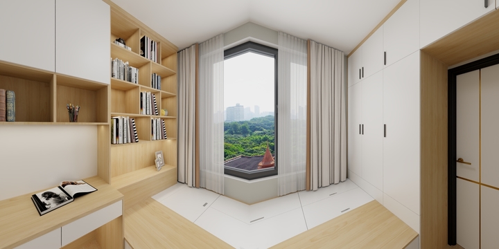 全屋整装设计楠鳶-园丁小区2-1-502-装修设计方案