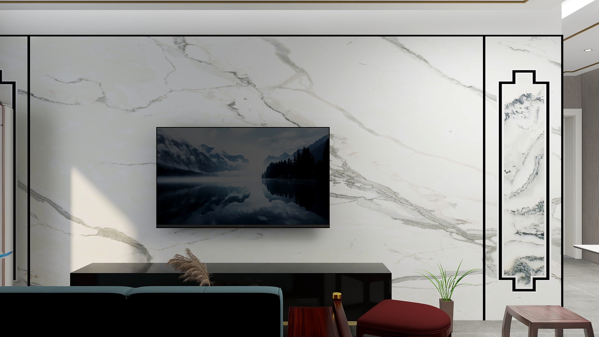 匠程装饰设计-李家堡小区73㎡2室-装修设计方案