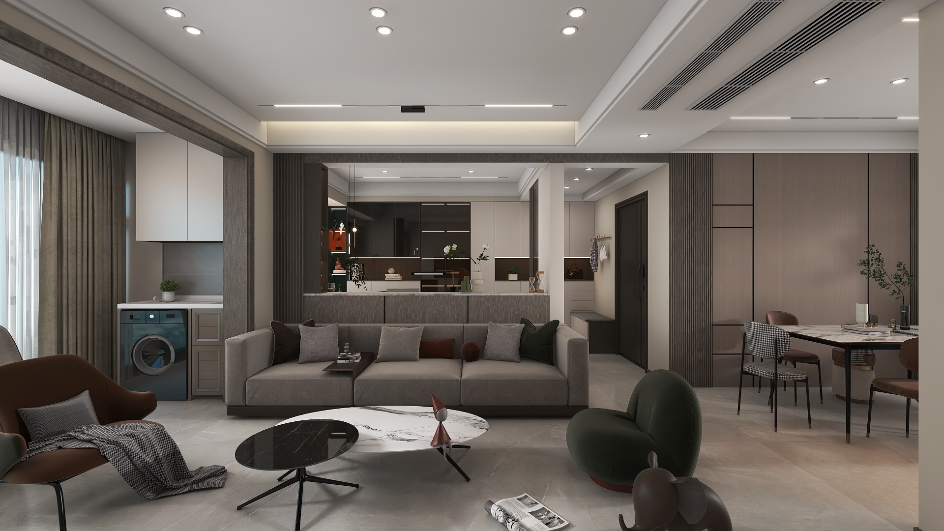 宜美居设计工作室-华西城-装修设计方案