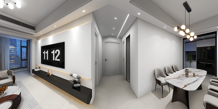 圣点装饰MrLee-荔园 8-503酷家乐-装修设计方案