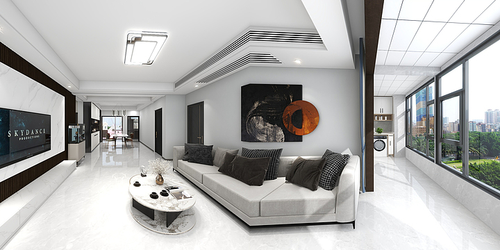 华盛装饰工程-红山果-装修设计方案