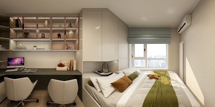 186*Macc-红木林北区儿童房-装修设计方案