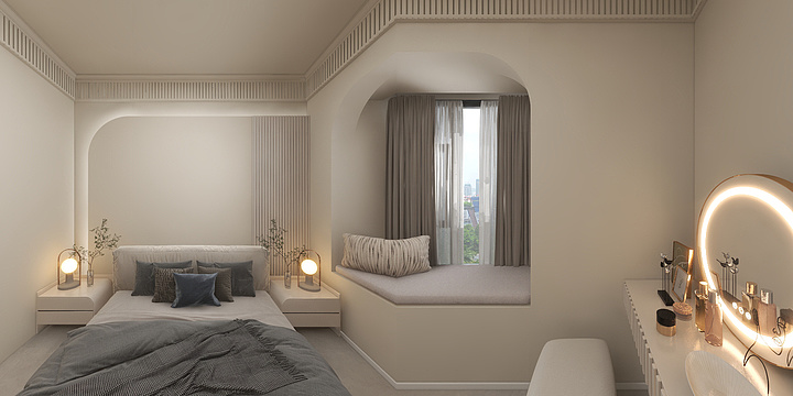 屿悦设计一施工Design-西岸观邸-装修设计方案