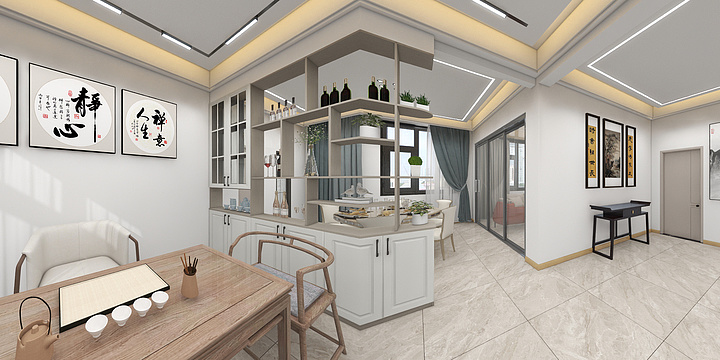 盛源设计工作室-沙子坝私房-装修设计方案