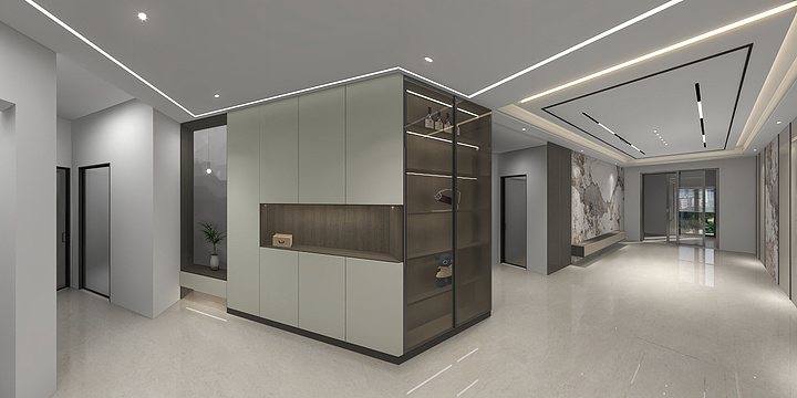 宏宇设计1-御水园-无主灯-装修设计方案