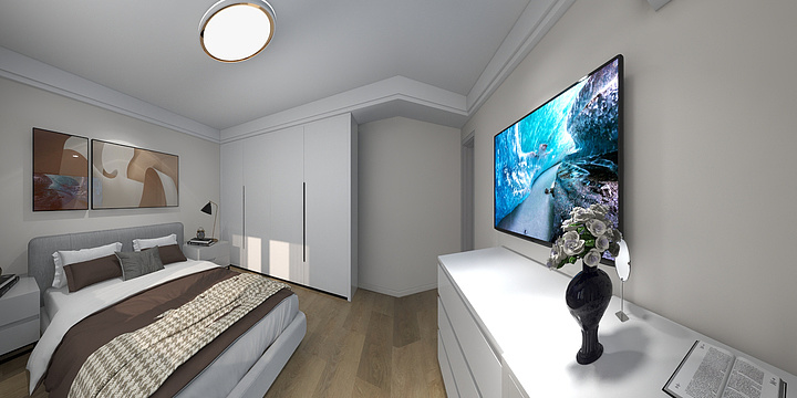 南通设计师杨文韬-北濠桥新村74号502室-装修设计方案