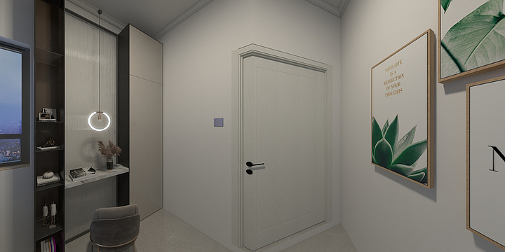 锦园装饰-硬装专业等级考核户型-副本-装修设计方案