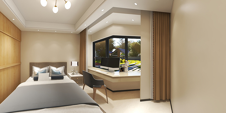 一辞九一-宁熙悦府9号楼二单元一楼-装修设计方案