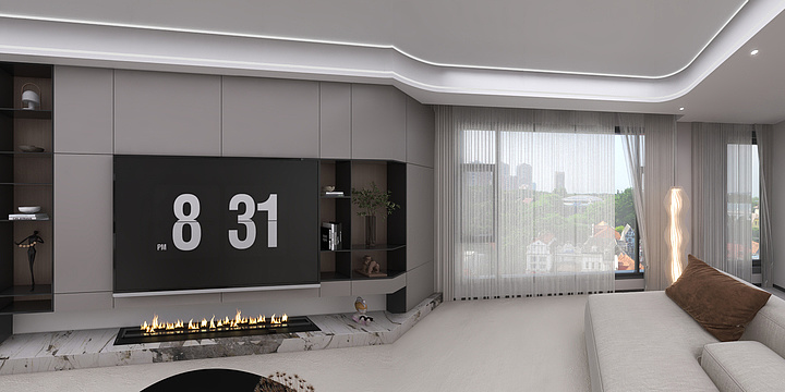 鲸鱼.装饰-紫金九号-装修设计方案