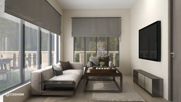 An executive 1 bedroom Apartment designed to be a part of an affordable apartment complex