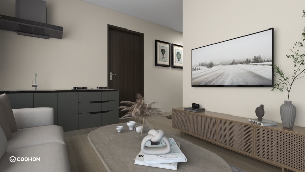 mishalwaqarcheema99的装修设计方案2 Bed apartment
