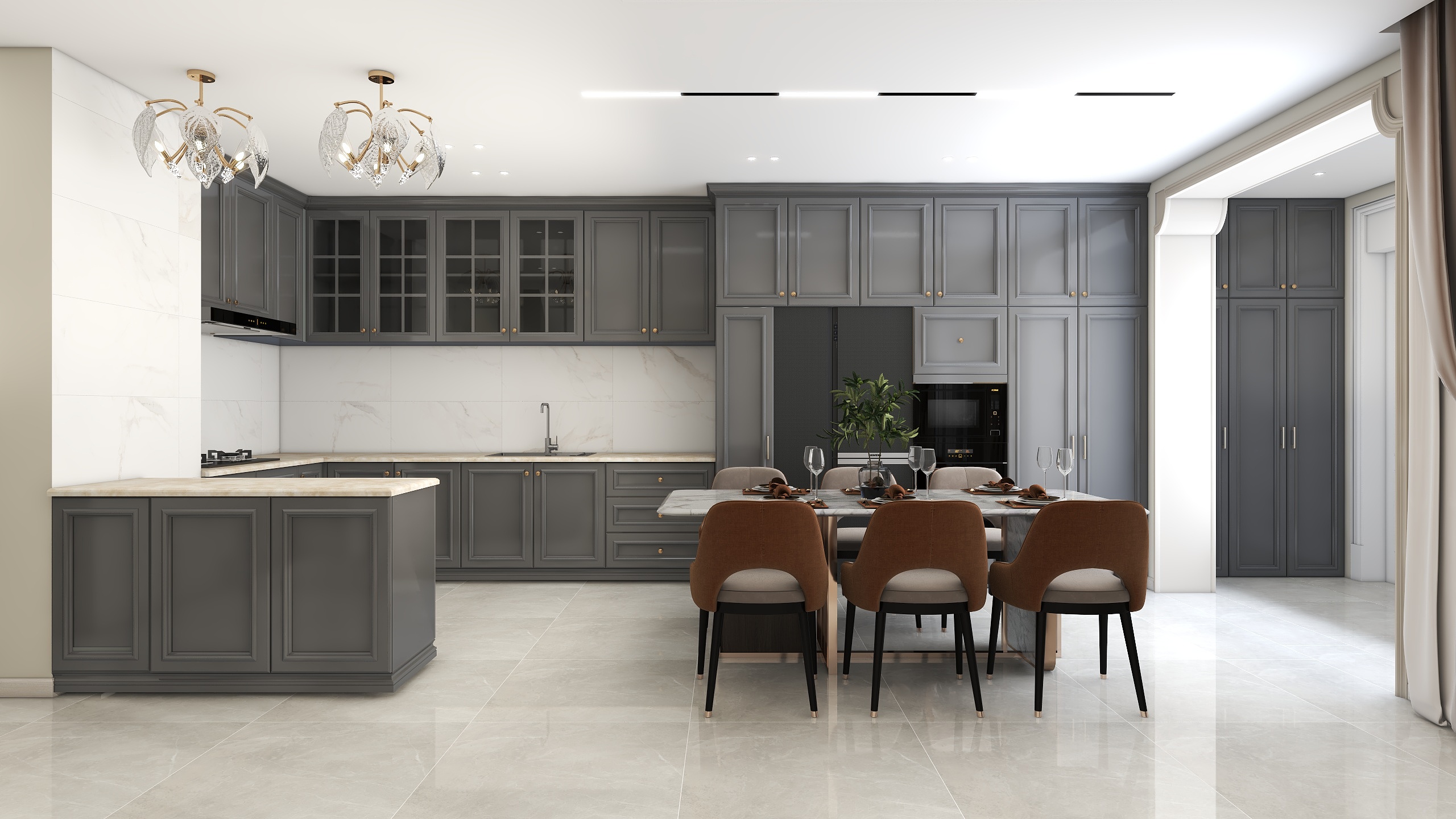 孙楷翔AAA-保利叠拼一楼效果图-装修设计方案