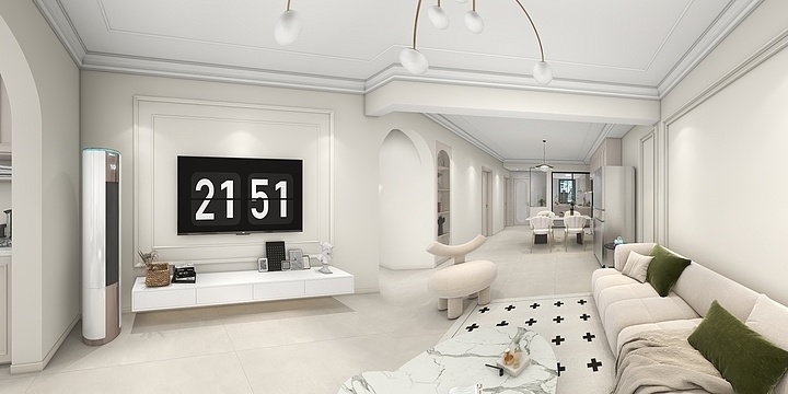 全景VR效果-玲珑湾3-1206-装修设计方案